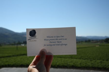 Opus One carte