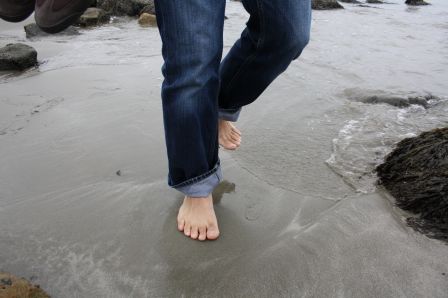 Feet plage
